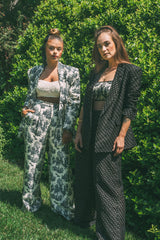 Ivory Pebble Trousers – Elegant Tailored Trousers for Women