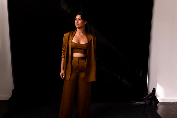 Golden Brown Trousers