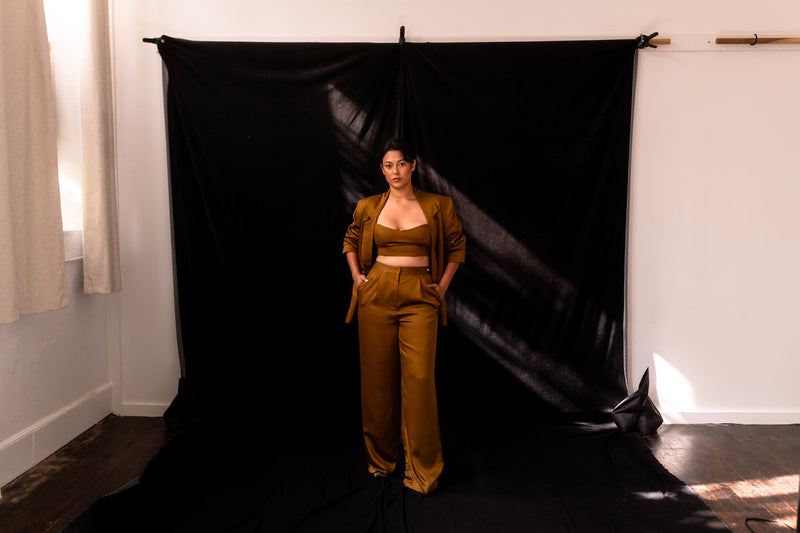 Golden Brown Trousers