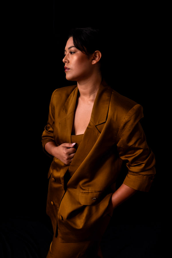 Golden Brown Blazer