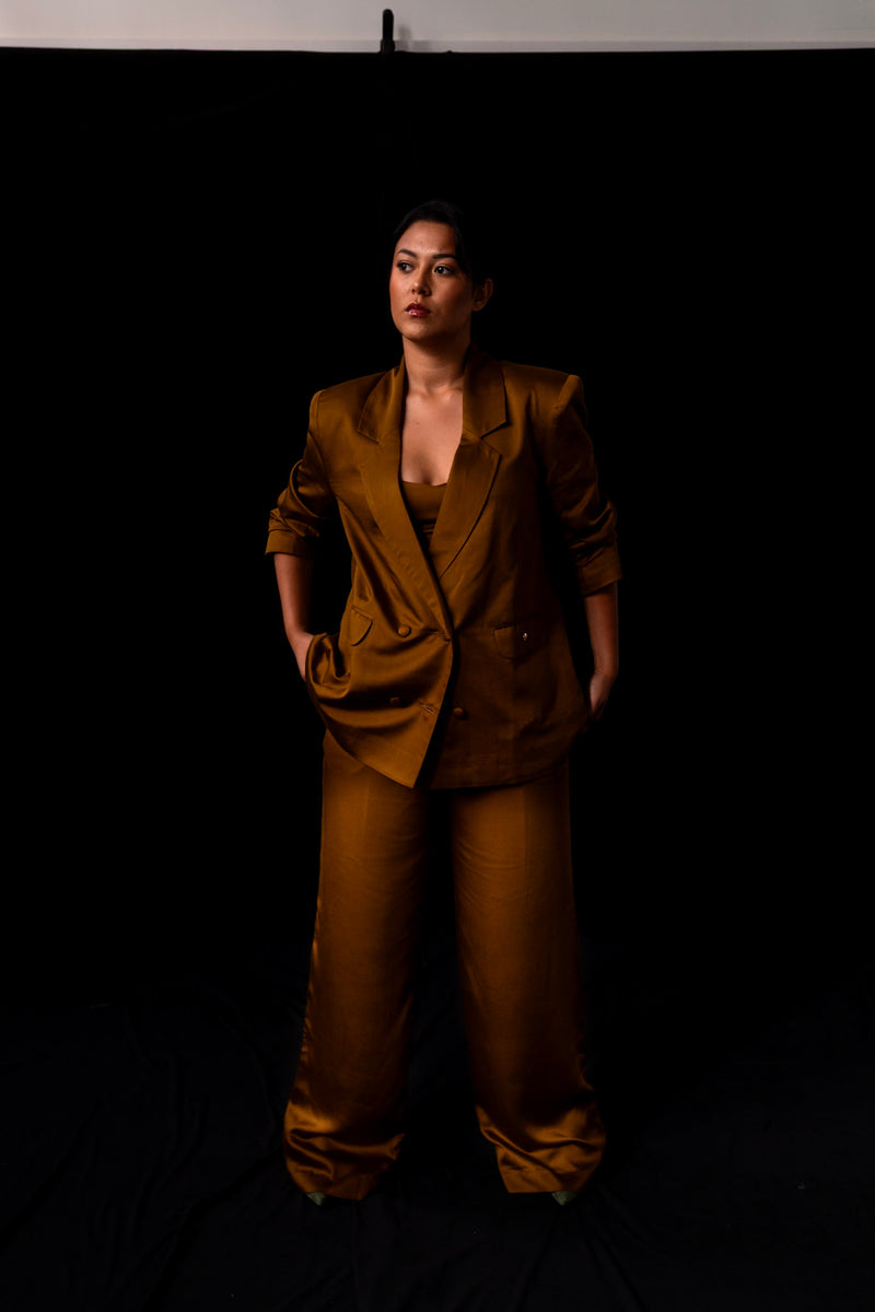 Golden Brown Blazer