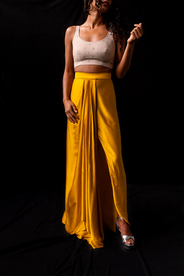 Marigold Sari Skirt
