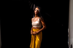 Marigold Sari Skirt