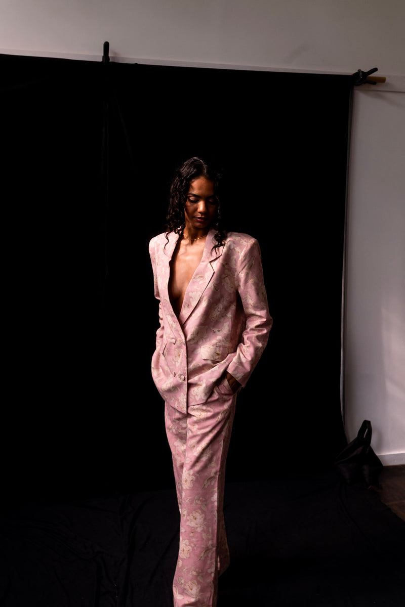 Rose Garden Print Trousers