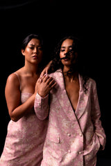 Rose Garden Print Blazer