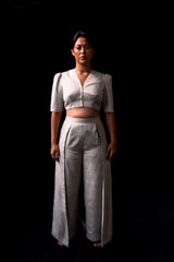 Silver Sage Overlap Trousers