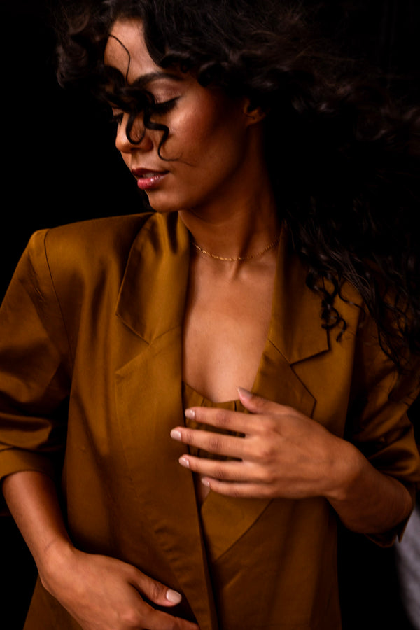 Golden Brown Blazer